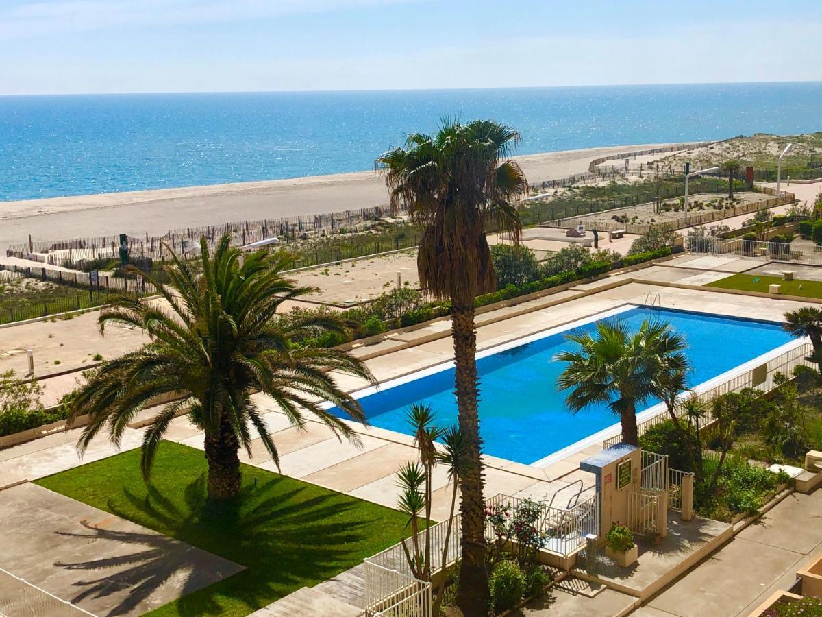 Elégant appartement vue mer wifi parking Le Barcarès Esterno foto