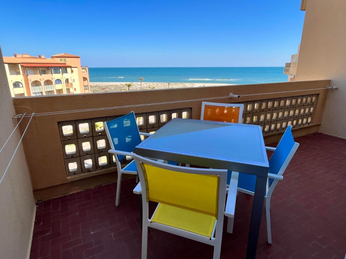 Elégant appartement vue mer wifi parking Le Barcarès Esterno foto