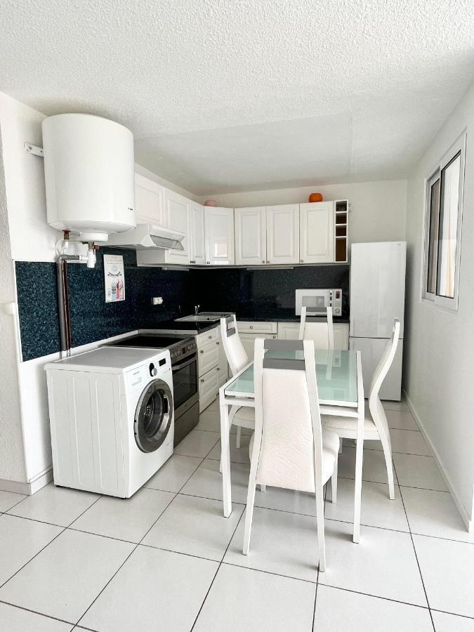 Elégant appartement vue mer wifi parking Le Barcarès Esterno foto