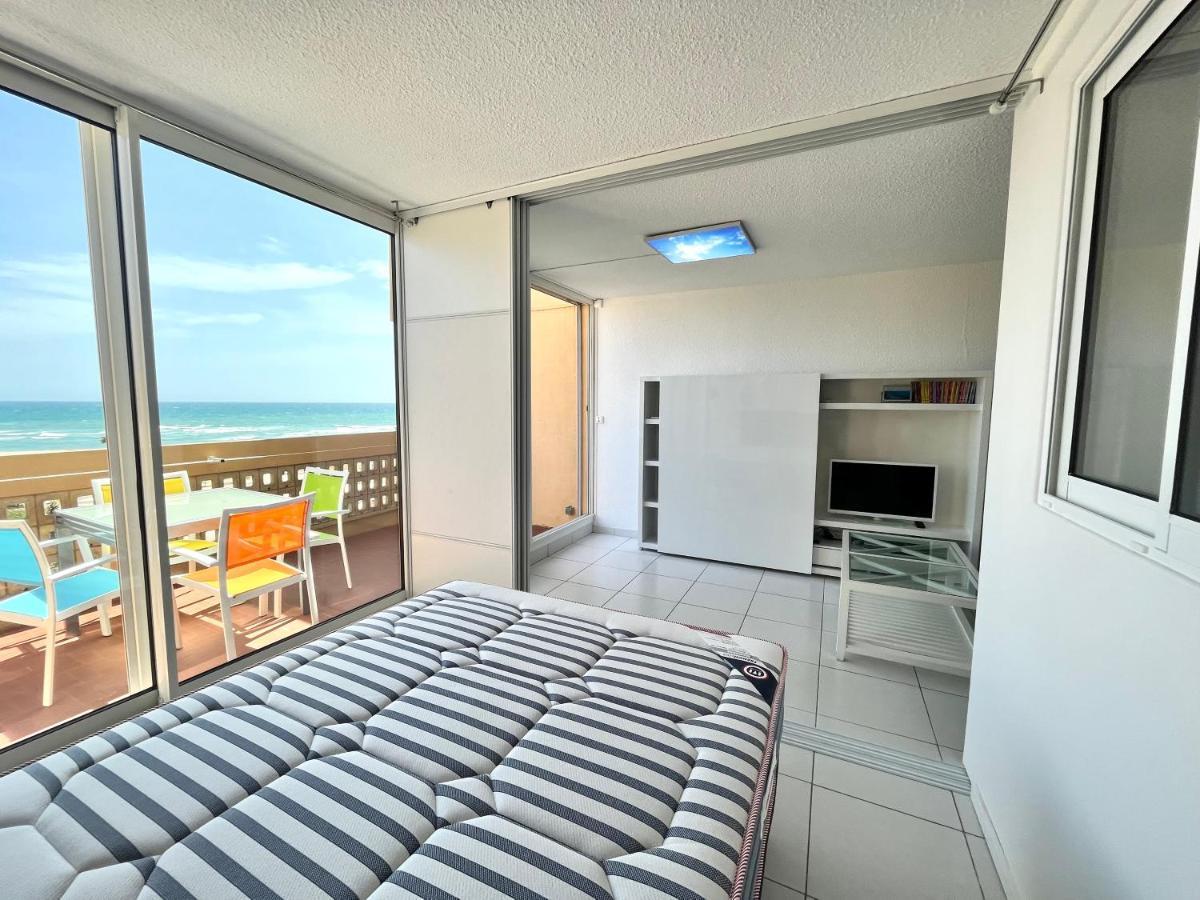 Elégant appartement vue mer wifi parking Le Barcarès Esterno foto