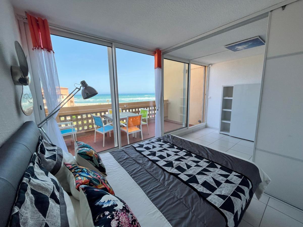 Elégant appartement vue mer wifi parking Le Barcarès Esterno foto